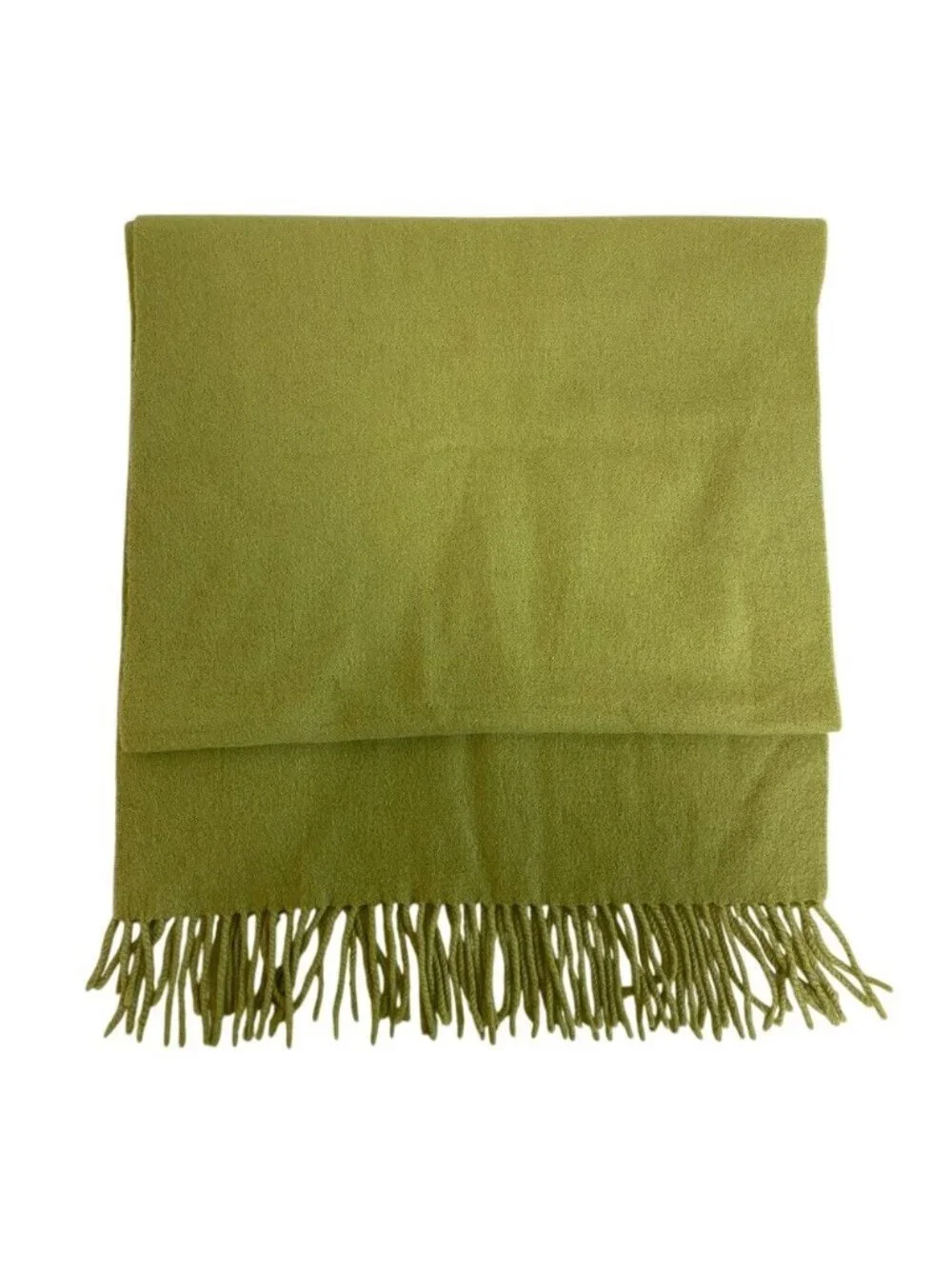 Hermes Cashmere Scarf Green
